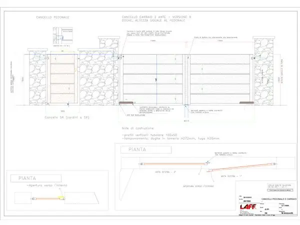 progettazione griglie in ferro