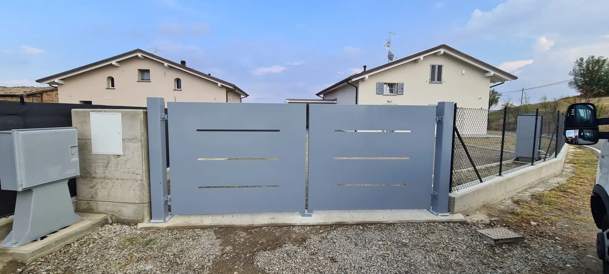 cancelli in acciaio mantova