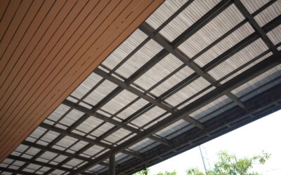 Tettoie e pensiline in ferro: protezione e design per il settore industriale